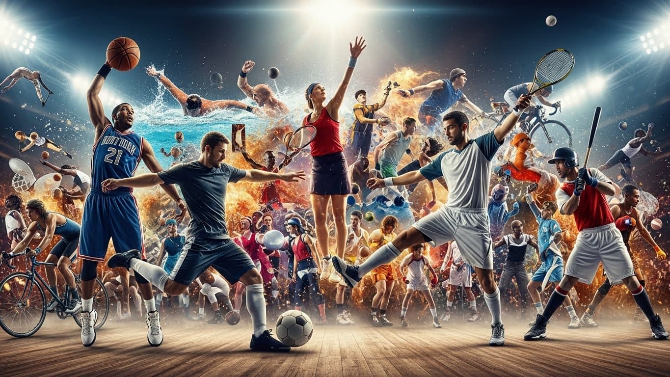 Athletes celebrating at a KIBI Sports event
